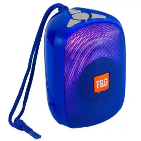 Parlante Bluetooth Tg609 Inalámbrico Azul