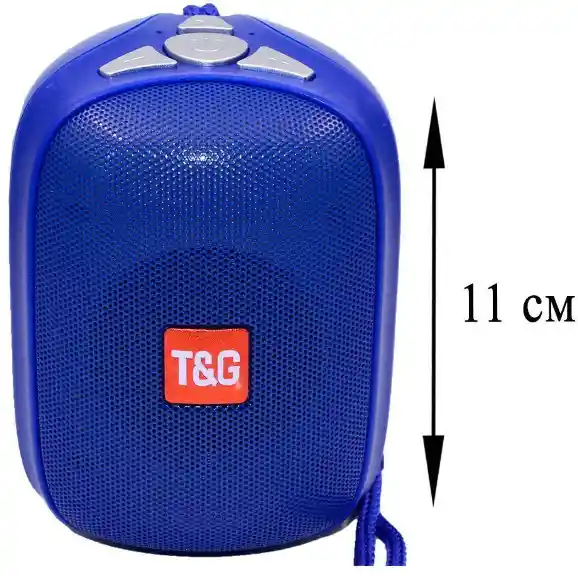 Parlante Bluetooth Tg609 Inalámbrico Azul