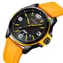 Reloj Naviforce Casual Nf9215t Crono Hombre Goma + Estuche