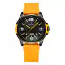 Reloj Naviforce Casual Nf9215t Crono Hombre Goma + Estuche