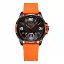 Reloj Naviforce Casual Nf9215t Crono Hombre Goma + Estuche