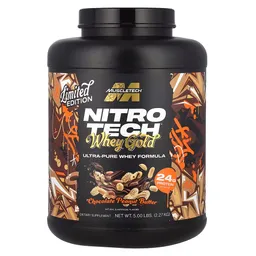 Nitrotech Whey Gold Muscletech 5 Lb Chocolate Peanut Butter