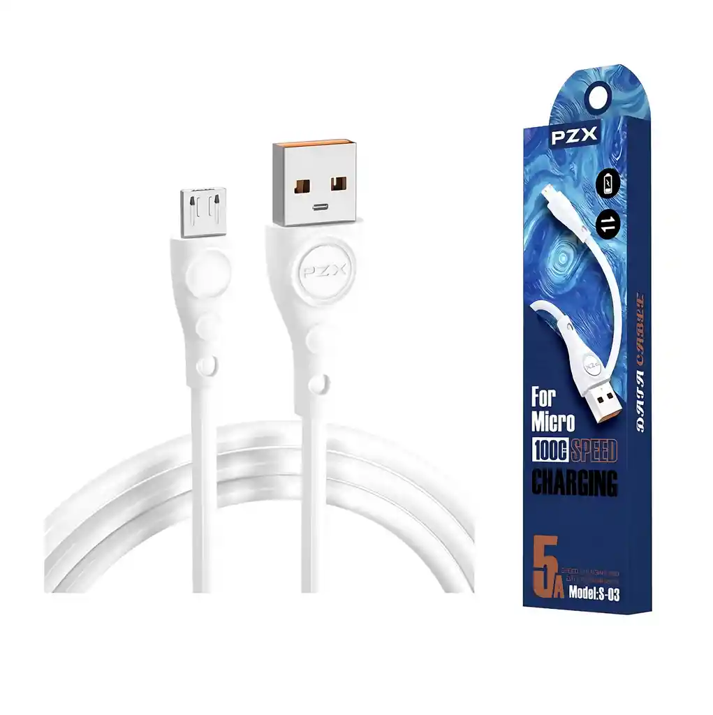 Cable De Datos V8 Para Celular S-03