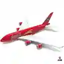 Avión De Colección Coca Cola Airbus A380 Rojo Aircraft Model