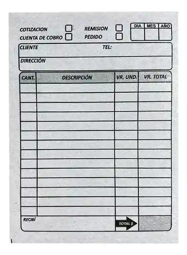Recibo De Caja