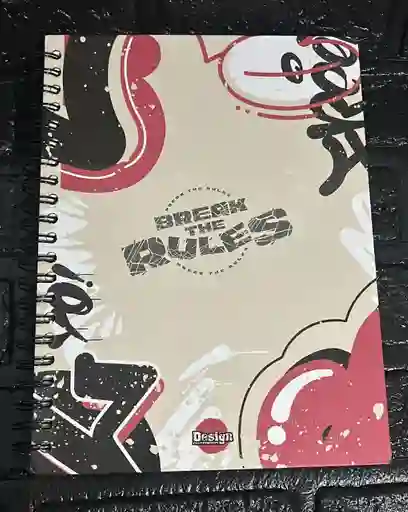 Cuaderno 7 Materias Grande Caballero Cuadriculado Desing