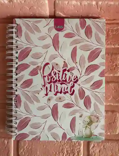 Cuaderno 7 Materias Grande Dama Cuadriculado Lukis