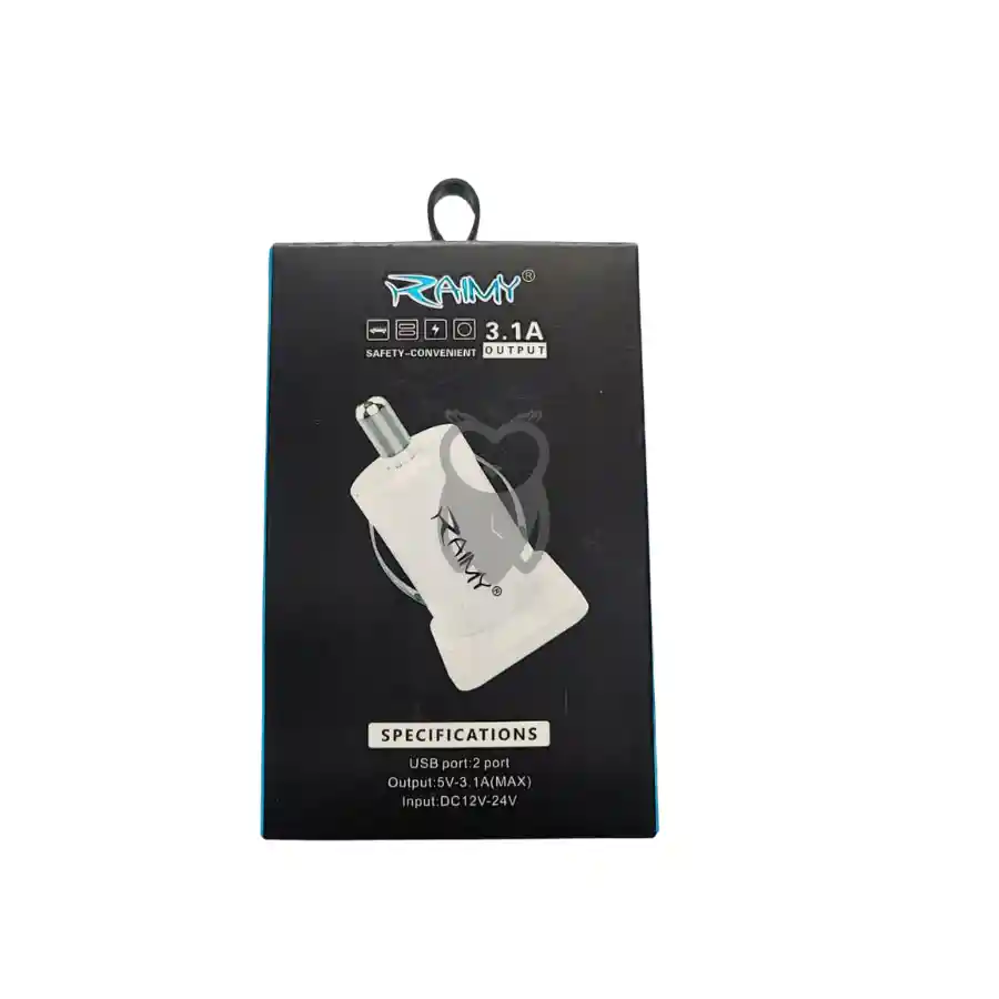 Adaptador Cargador De Carro 2 Ubs