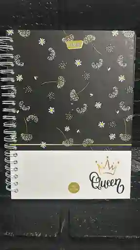 Cuaderno 5 Materias Grande Dama Cuadriculado Lukis