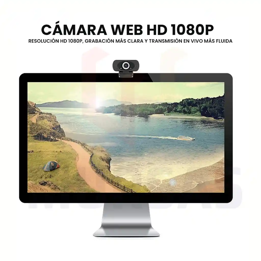 Cámara Web Pro Full Hd 1080p Pc Juegos Pc Video Conferencia