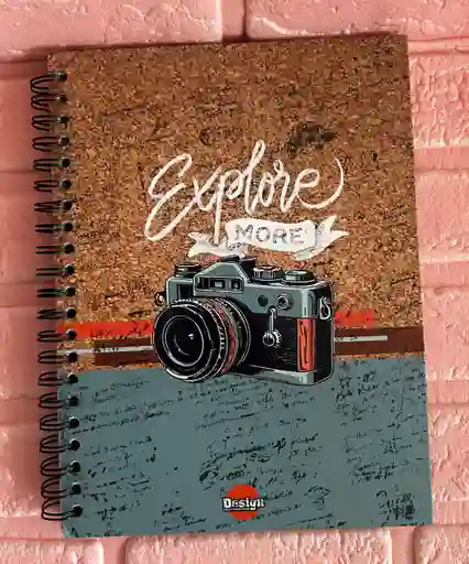 Cuaderno 5 Materias Grande Caballero Cuadriculado Desing