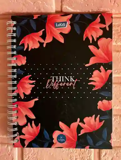 Cuaderno 5 Materias Grande Dama Cuadriculado Lukis