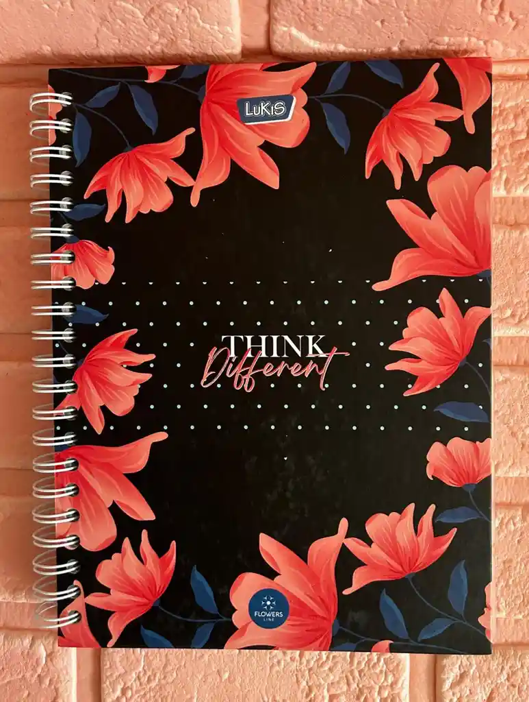 Cuaderno 5 Materias Grande Dama Cuadriculado Lukis