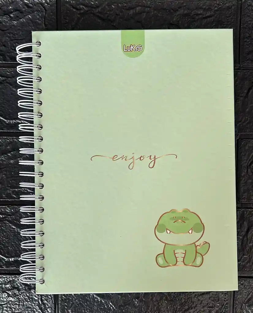 Cuaderno 5 Materias Grande Dama Cuadriculado Lukis