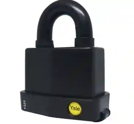 Candado Yale Encauchetado Para Intemperie 71mm