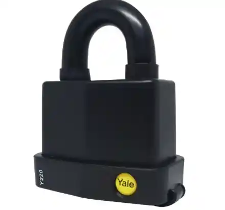 Candado Yale Encauchetado Para Intemperie 71mm