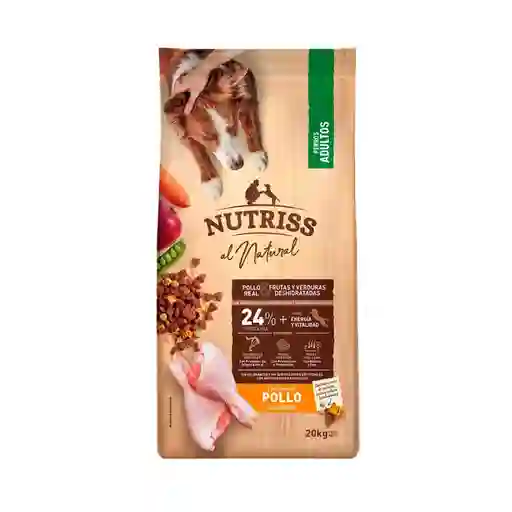 Nutriss Natural Canino Adulto Pollo X 20 Kg