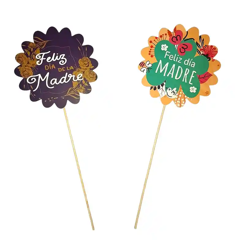 Pines Decorativos Dia De Las Madres X12 Und