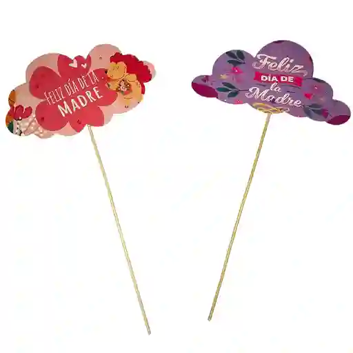 Pines Decorativos Dia De Las Madres X12 Und