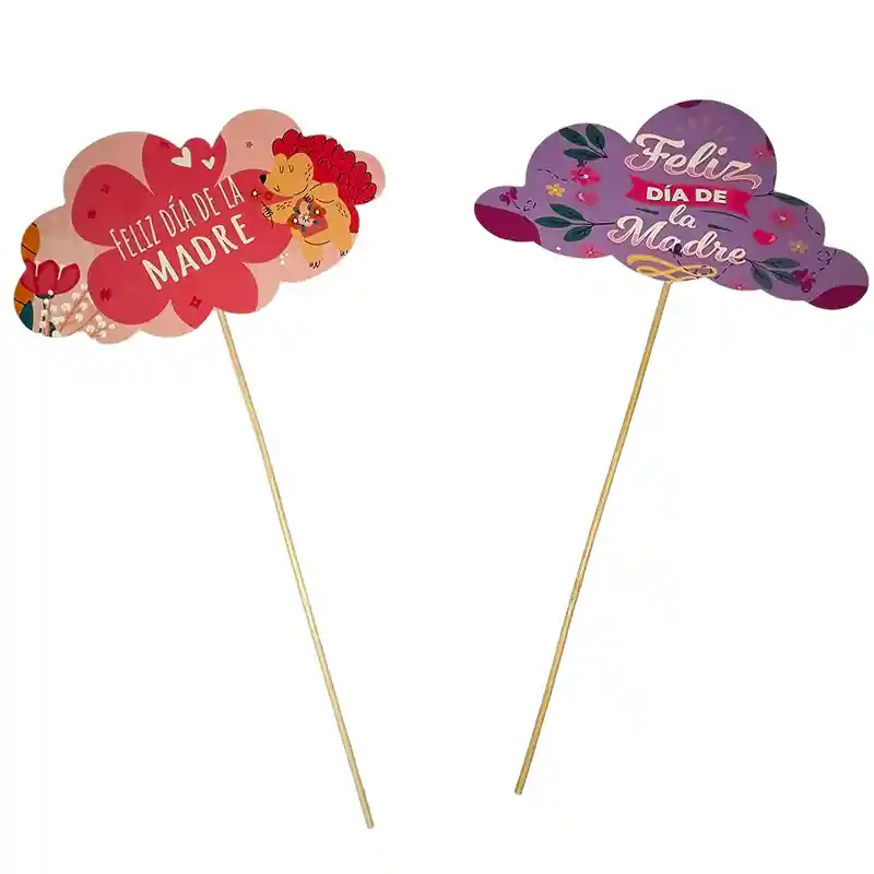 Pines Decorativos Dia De Las Madres X12 Und