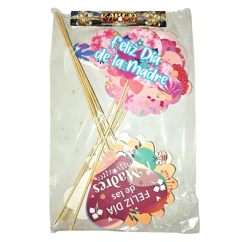 Pines Decorativos Dia De Las Madres X12 Und