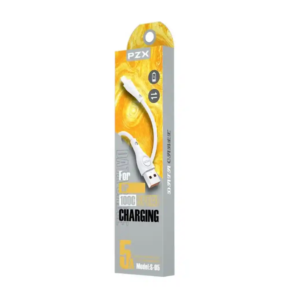 Cable De Carga Y Datos 5a Para Iphone Lightning S-05 Pzx
