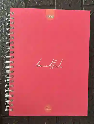 Cuaderno 5 Materias Grande Dama Cuadriculado Lukis