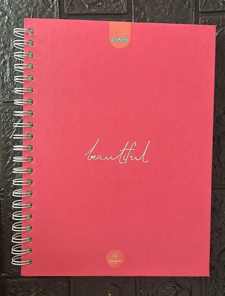 Cuaderno 5 Materias Grande Dama Cuadriculado Lukis
