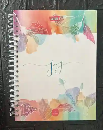 Cuaderno 5 Materias Grande Dama Cuadriculado Lukis