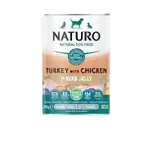 Naturo Dog Grnglu Free Turk,chickn Hrbjelly 390gr