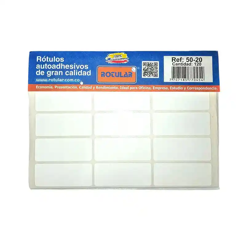 Rotulos Adhesivos Ref 50-20