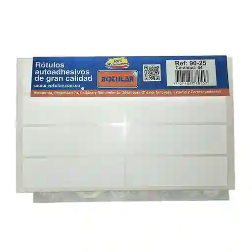 Rotulos Adhesivos Ref 90-25