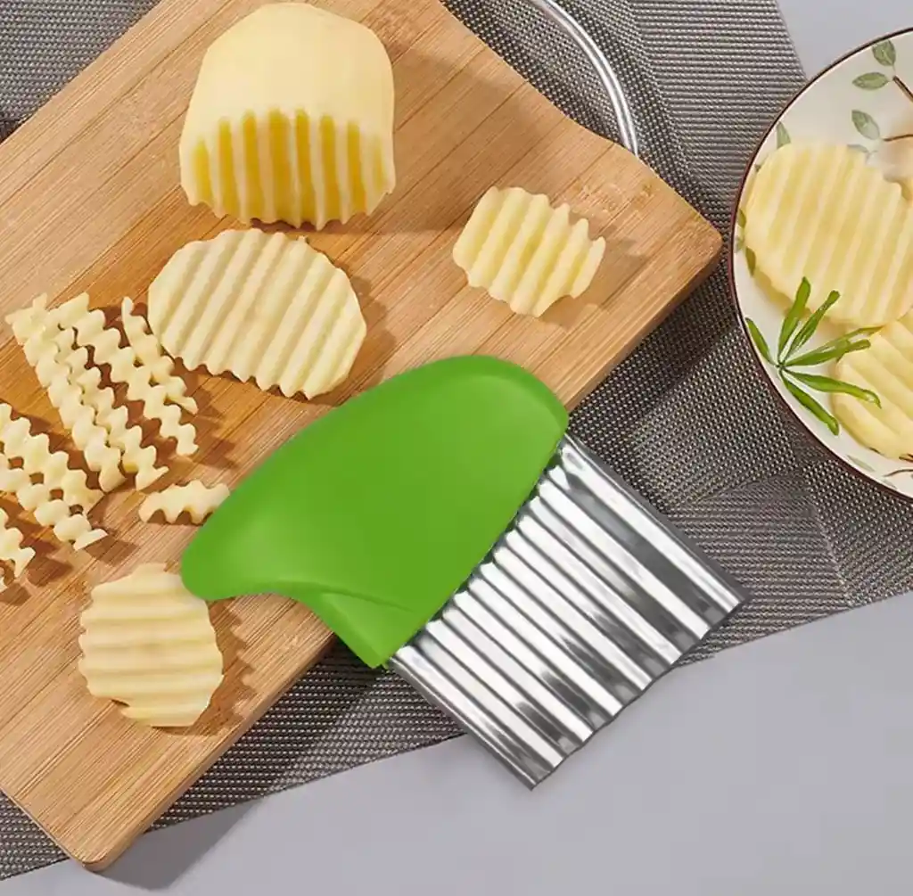 “cortador De Papas Ondulado”