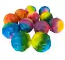 Pelotas Antiestres X6u Espuma De Goma Alto Relieve Colores/ Colores