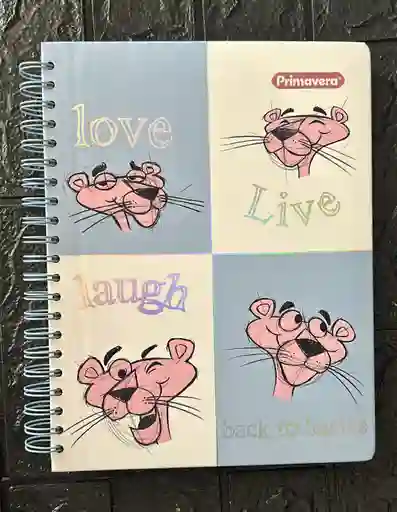 Cuaderno 7 Materias Grande Dama Cuadriculado Primavera
