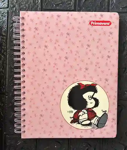 Cuaderno 7 Materias Grande Dama Cuadriculado Primavera