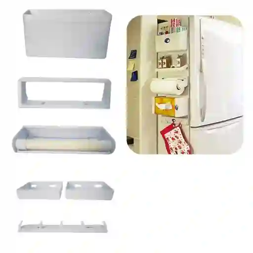 Organizador Magnético Para Exterior Refrigerador Nevera
