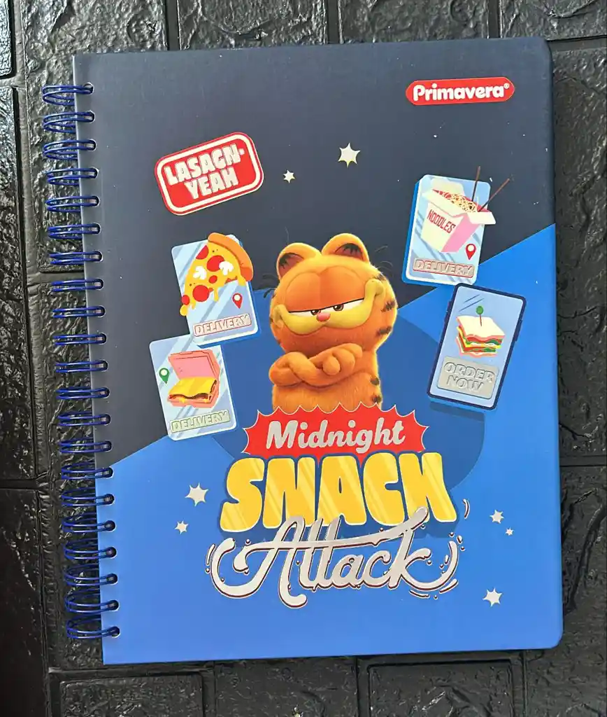 Cuaderno 7 Materias Grande Caballero Cuadriculado Primavera
