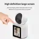 Cámara De Seguridad Ip Robótica Videollamada Wifi Pantalla