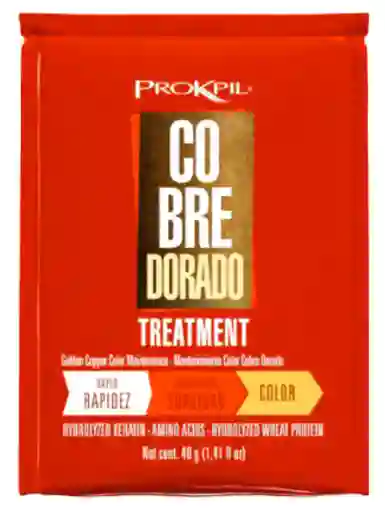 Matizante En Sobre Tono Cobre Dorado 40g Prokpil