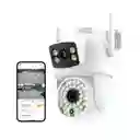 Cámara De Seguridad Exterior Doble Lente Wi-fi
