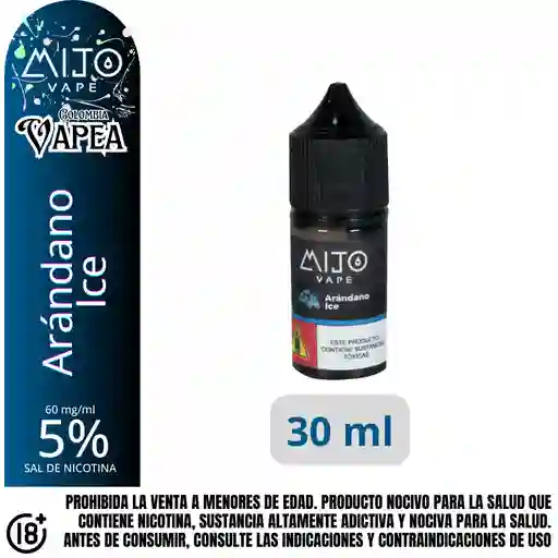 Sal De Nic Mijo Arandano Ice 30 Ml 5%