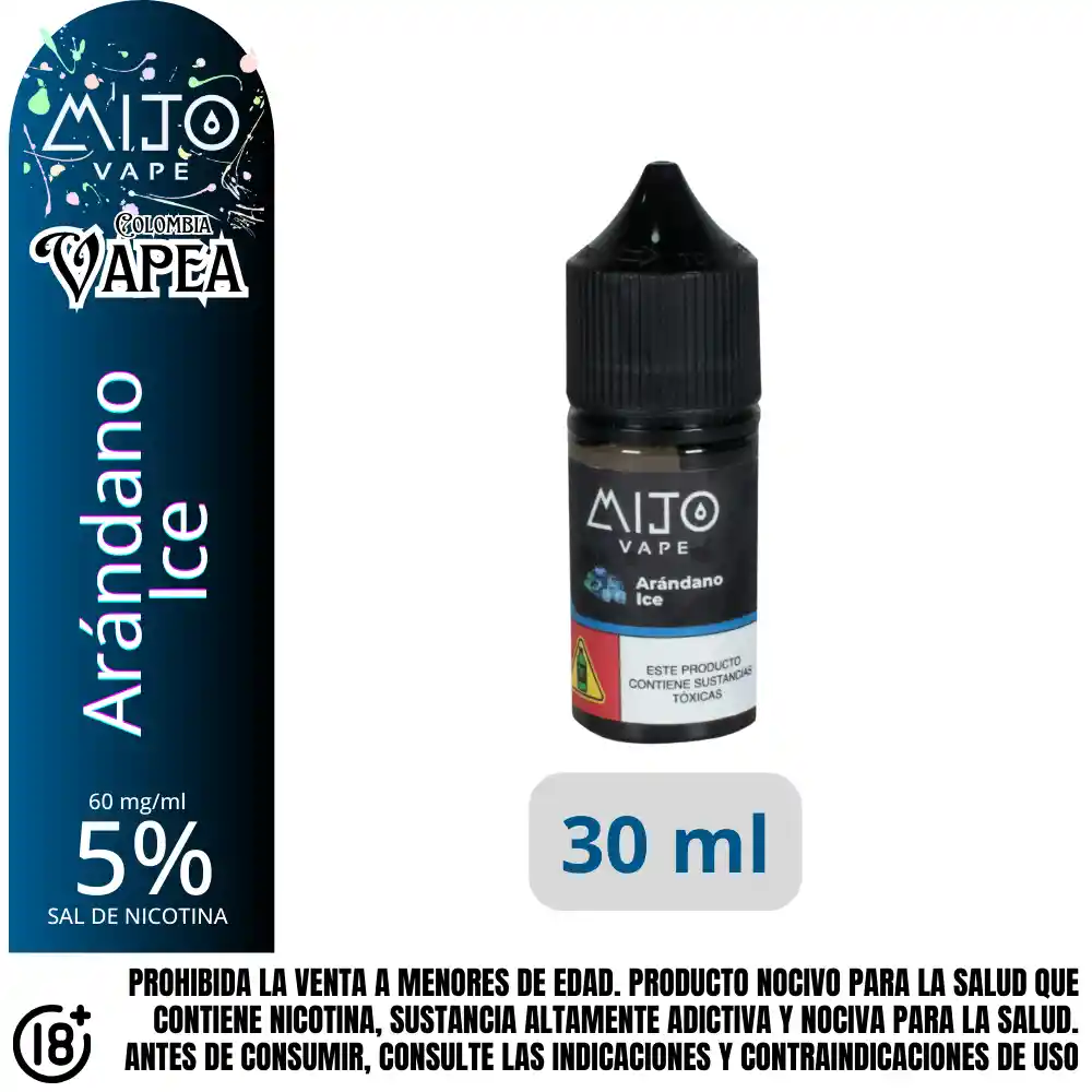 Sal De Nic Mijo Arandano Ice 30 Ml 5%