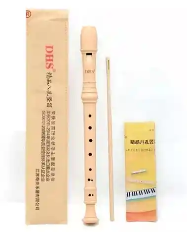 Flauta Dulce Desarmable Con Funda Dhs