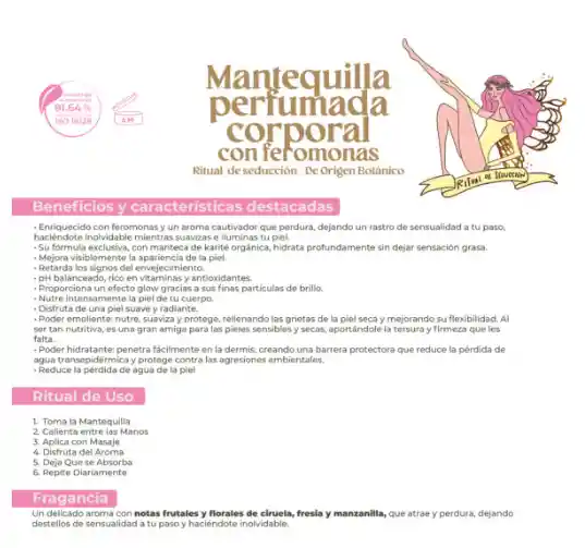 Mantequilla Perfumada Corporal Ritual Botanico