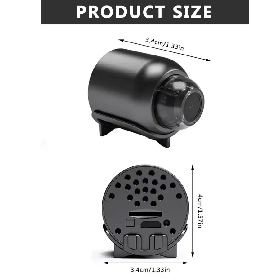 Camara Espia Mini 1080 Wi-fi Angulo 120°