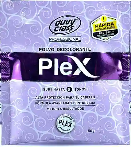Polvo Decolorante Plex Duvy Class 50g Sobre