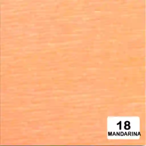 Papel Crepe - Mandarina