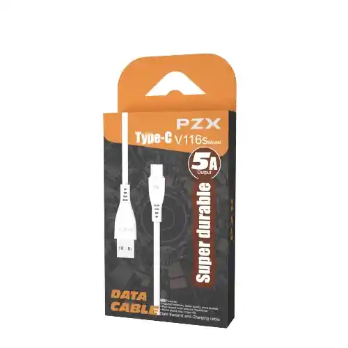 Cable De Carga Y Datos 1 Metro 5a Tipo C Pzx V116s