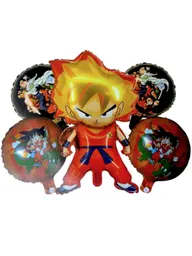 Kit Globos Dragon Ball Z Sayayin Goku Cumpleaños